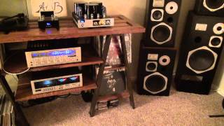 Tube Amp Vinyl Marantz HD660 Speakers [upl. by Grounds]