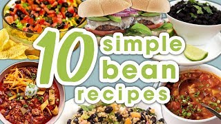 10 Easy Bean Recipes  Best Recipe Compilation for Canned or Dried Beans [upl. by Pickens538]