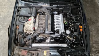 BMW V12 Top End Restoration  E32 750iL  Project Karlsruhe Part 8 [upl. by Atinahc751]