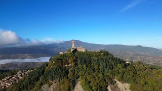 Fortezza di Radicofani  Val dOrcia  Tuscany 4K [upl. by Marve]