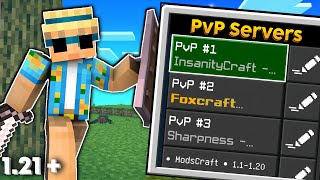 Best Minecraft PvP Servers For Minecraft PEJava  121 Minecraft PvP Servers 05 [upl. by Dripps]