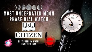 QampQ made it what others couldnt Better than Premium Moon Phase Dial Watch  Citizen Moon Phase [upl. by Finbur903]