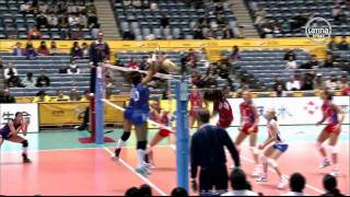 Leyla Chihuan en el mundial de voley femenino Japón 2010 HD [upl. by Gerard943]