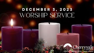 December 3 2023 Sunday Worship Service at Cherryvale UMC Staunton VA [upl. by Biernat]