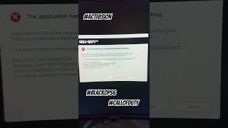 Call Of Duty Black Ops 6 Campaign keeps crashing callofdutyblackops6 [upl. by Oakleil]