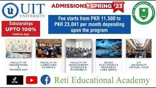 UIT University Admissions 2023  How to apply to UIT University [upl. by Rivalee703]