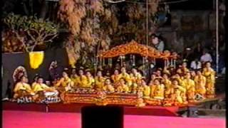 Balinese Gamelan  Kebyar style Bali Arts Festival 1997 [upl. by Kirbie315]