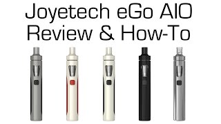 Honest Reviews Joyetech eGo AIO AllinOne Review amp HowTo [upl. by Arracat]