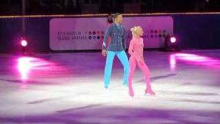 Stockholm on Ice 2011 Aljona Savchenko amp Robin Szolkowy Pink Panther [upl. by Tugman700]