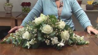 How To Do A Funeral Flower Arrangement [upl. by Neleh]