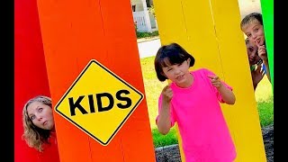 Nursery Rhyme Hide and Seek Song with Sign Post Kids [upl. by Atinid]