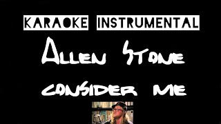 Allen Stone  Consider Me  Full instrumental with lyrics [upl. by Zakarias]