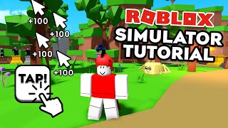 How To Make A Clicking Simulator Game In Roblox 2023 Roblox Studio  Part 1 [upl. by Jacobsen]