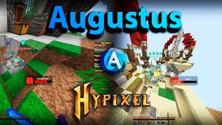 Destroying Hypixel wAugustus Client  AutoblockAuraSpeedScaffoldNoslow [upl. by Deth655]