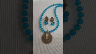 beads necklace and earrings making [upl. by Enid158]