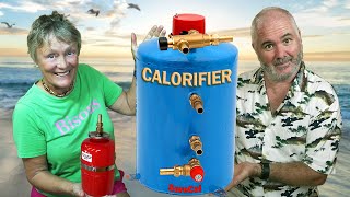 How to install a water heater calorifier  Sailing and sailboats Ep 259 [upl. by Newo223]