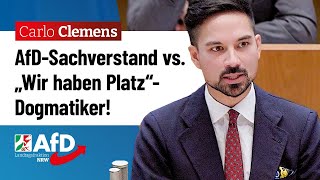 AfDSachverstand vs „Wir haben Platz“Dogmatiker – Carlo Clemens AfD [upl. by Canning912]