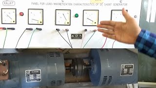 magnetization characteristic of dc shunt generator [upl. by Werna164]