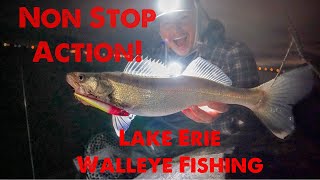 Shore Lake Erie Walleye Fishing Limited Out [upl. by Domeniga724]