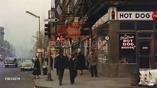 A look at the Bowery New York City in 1959 [upl. by Nadya]