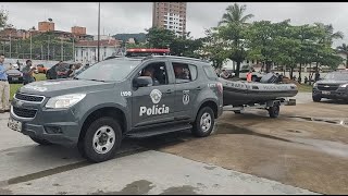 Desfile de abertura da Operação Verão 2022 2023 São Paulo [upl. by Suravaj101]