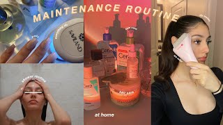 MAINTENANCE ROUTINE  everything at home baddie on a budget etc [upl. by Velma331]