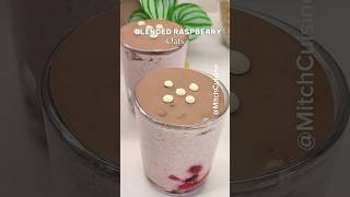 Blended raspberry oats easyrecipes oatsrecipe breakfastideas [upl. by Aprile67]