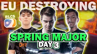 BEST MOMENTS SPRING MAJOR DAY 3  VITALITY GETS STOMPED BY BDS  RLCS 2223  Rocket League [upl. by Zingg]