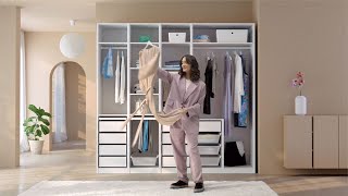 PAX system wardrobes – full of possibilities [upl. by Elliott]