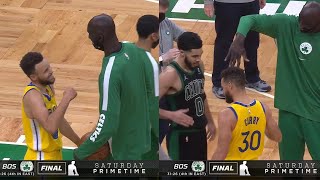 Tacko Fall and Jayson Tatum give their best respect to Steph Curry after incredible game [upl. by Junina]