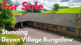 Property Tour  Stunning Devon Village Bungalow [upl. by Haroppizt]