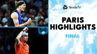 Alexander Zverev vs Ugo Humbert For The Title  Paris 2024 Final Highlights [upl. by Pulsifer]