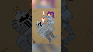 Leelas in the knights tournament🤺😮futurama series [upl. by Idalla466]