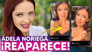 Adela Noriega REAPARECE tras 12 años y en VÍDEO Exclusiva [upl. by Nara]