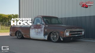 Scot Rods Supercharged LS427 1968 C10 on the Dynojet [upl. by Hacceber]