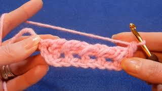 Crochet Stitch for Blanket [upl. by Nosreve]