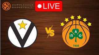 🔴 Live Virtus Bologna vs Panathinaikos  EuroLeague 20242025  Live Play by Play Scoreboard [upl. by Ailana]