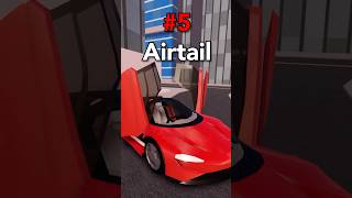 Best Limited Vehicles in Roblox Jailbreak [upl. by Aoniak]