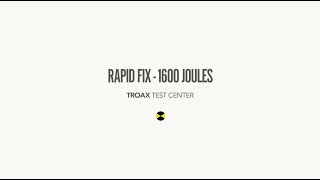 Impact test  Rapid Fix 1600J [upl. by Noitsirhc]