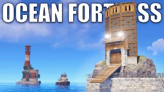 I built the best Ocean fortress in rust [upl. by Hamburger]