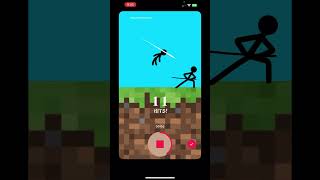 stickman shorts fast tiktok sword Minecraft [upl. by Solorac]