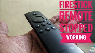 Amazon Fire stick Remote Stopped working  भारतीय जुगाड़ क्या करे। [upl. by Stuart243]