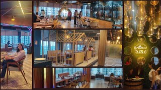 Best place for dinner in Crossing RepublikGaur City Noida  Atmos29 Resto Bar  Unpaid Review [upl. by Elyssa343]