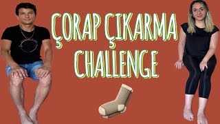 ÇORAP ÇIKARMA CHALLENGE🧦 [upl. by Kermy543]