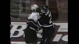 Louie DeBrusk vs Kevin Kaminski  Jan 26 1997 [upl. by Ehcar69]