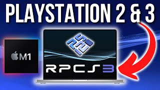 PS2 amp PS3 emulator METAL SUPPORT is here M1 Mac PCSX2 tutorial amp RPCS3 macOS news [upl. by Azpurua]