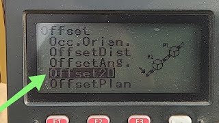 How to use Offset Distance in Topcon or Sokkia Total Station [upl. by Williams]