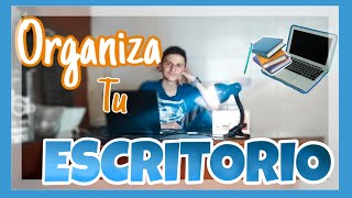 Tips de ORGANIZACIÓN Cómo ORGANIZAR ESCRITORIO📚  Ideas FÁCILES regresoaclases [upl. by Blaire389]