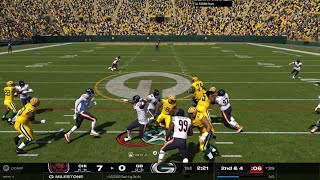 Bears vs Packers Madden25 [upl. by Vogeley]