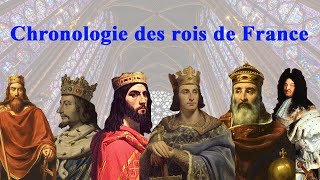 Chronologie des rois de France [upl. by Cohen]